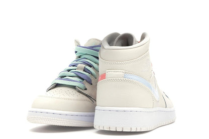 Jordan 1 Mid Multi-Color Swoosh Phantom (GS)