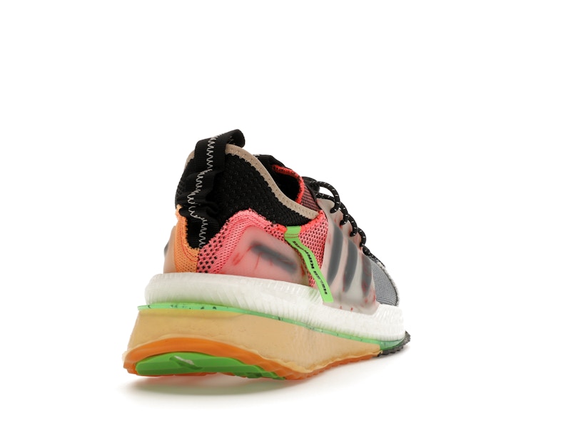 adidas X_PLRBOOST Helen Kirkum Aluminium Core Black Lucid Lime
