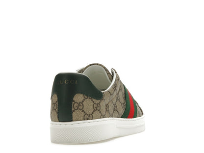 Gucci Ace Web Beige Ebony
