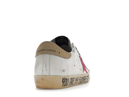 Golden Goose Super-Star You Are My Sunrise White Red (Women's)