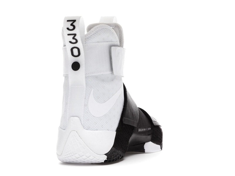Nike LeBron Zoom Soldier 10 Pinnacle White Black