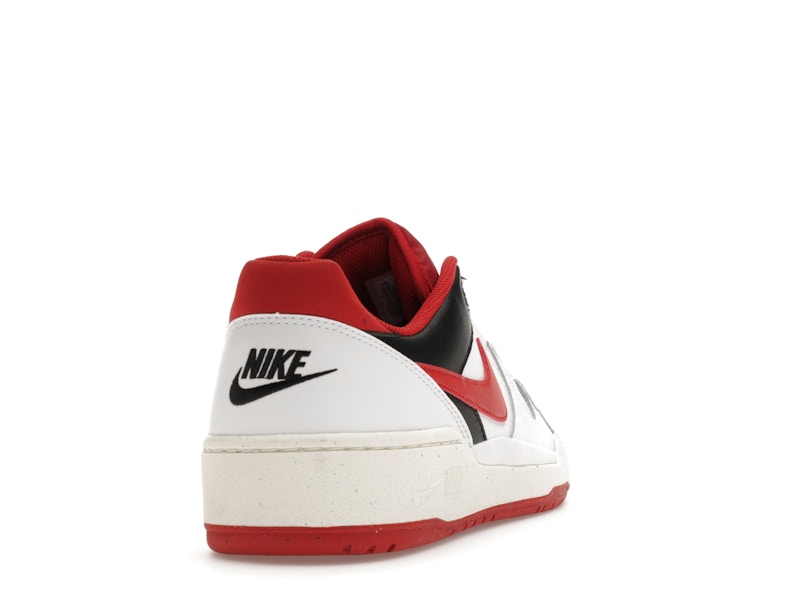 Nike Full Force Low White Red Black