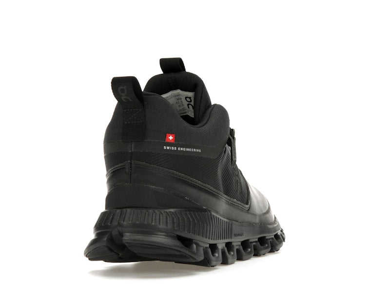 On Running Cloud Hi Waterproof Black