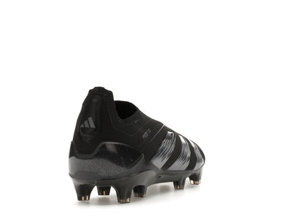 adidas Predator 24 Elite Laceless FG Core Black Carbon