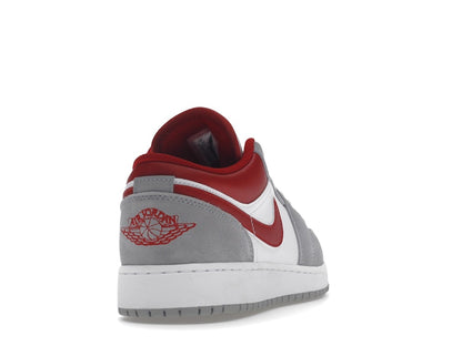 Jordan 1 Low SE Smoke Grey Gym Red (GS)