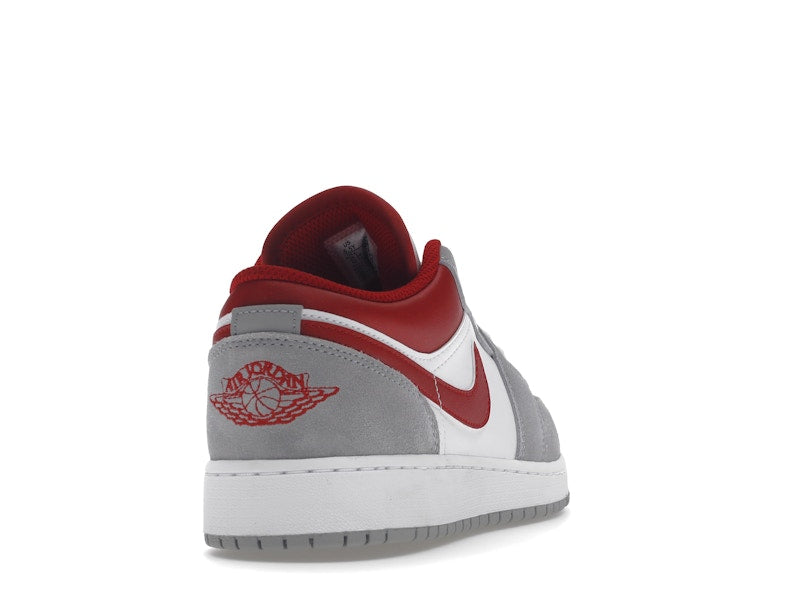 Jordan 1 Low SE Smoke Grey Gym Red (GS)