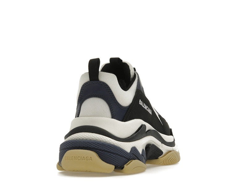 Balenciaga Triple S White Navy Black