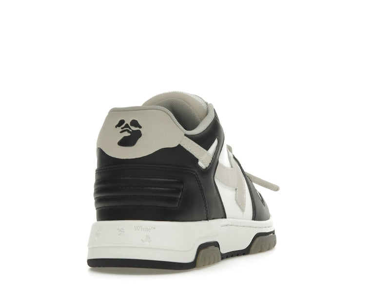 OFF-WHITE Out Of Office OOO Low Tops Black Beige