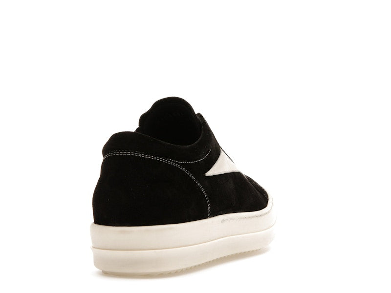 Rick Owens Strobe Vintage Low Black Suede