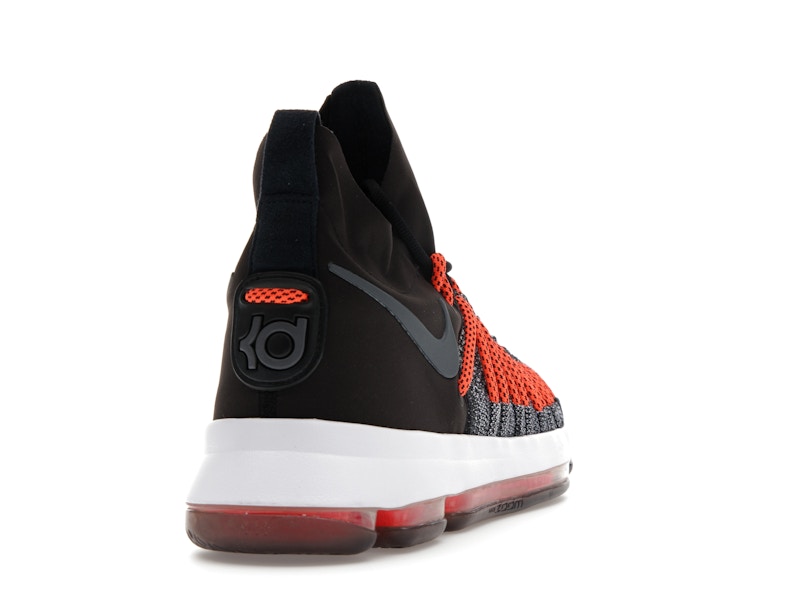 Nike KD 9 Elite Dark Grey Hyper Orange