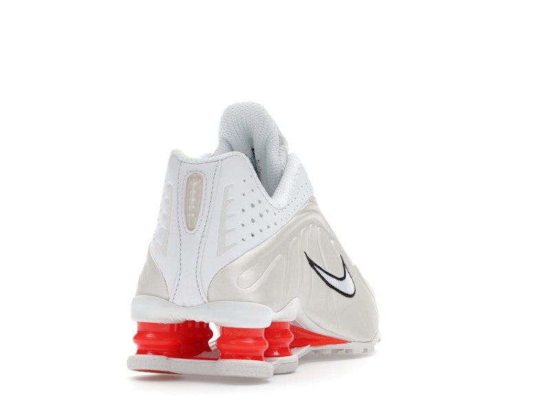Nike Shox R4 White Phantom Picante Red (Women's)