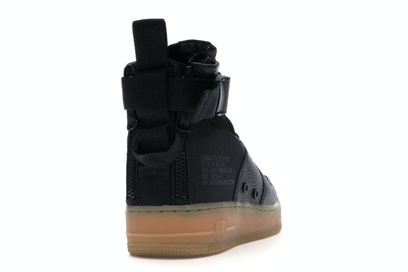 Nike SF Air Force 1 Mid Black Gum