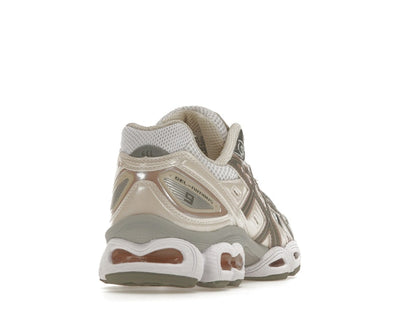 ASICS Gel-Nimbus 9 White Oatmeal (Women's)