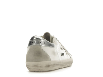 Golden Goose Super-Star White Silver