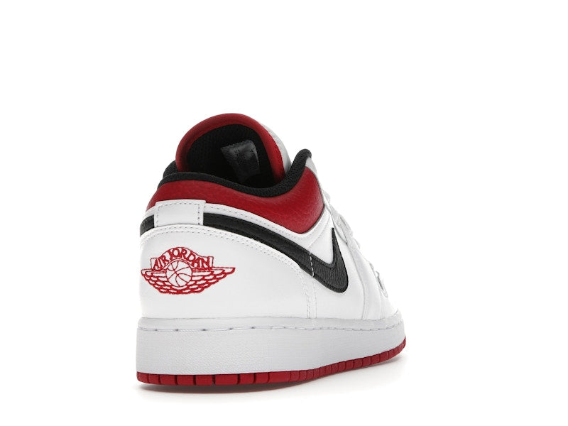 Jordan 1 Low White Gym Red (GS)