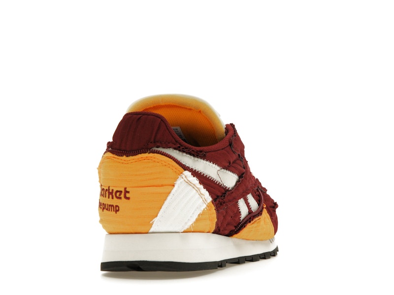 Reebok Classic Leather Pump Market Classic Burgundy