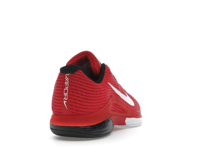 Nike Court Air Zoom Vapor 12 HC University Red Black Gym Red White