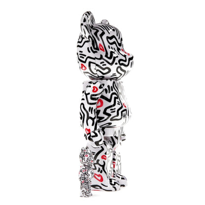 Bearbrick Keith Haring #8 100% & 400% Set