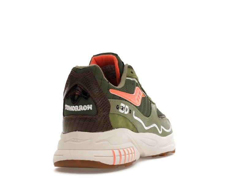 Saucony 3D Grid Hurricane Maybe Tomorrow Tortoise