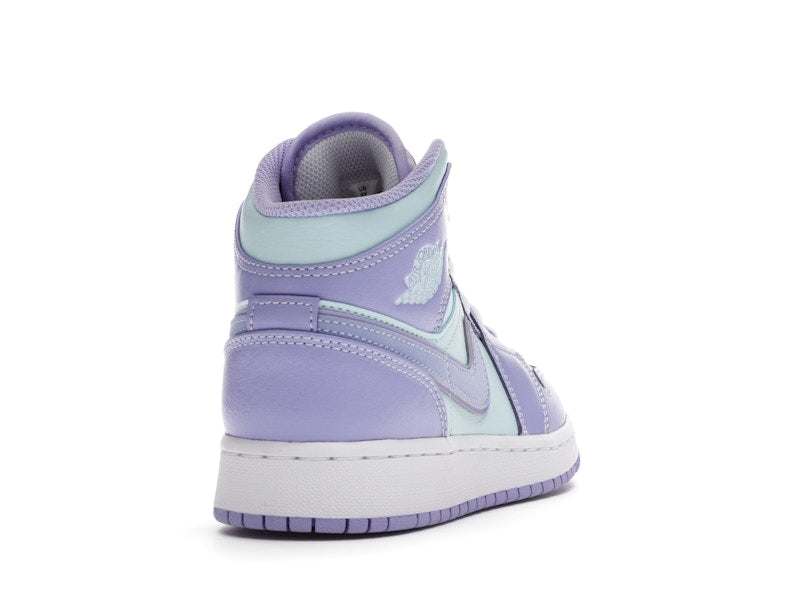 Jordan 1 Mid Purple Aqua (GS)