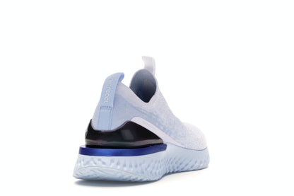 Nike Epic Phantom React Flyknit White Hydrogen Blue (Women's)