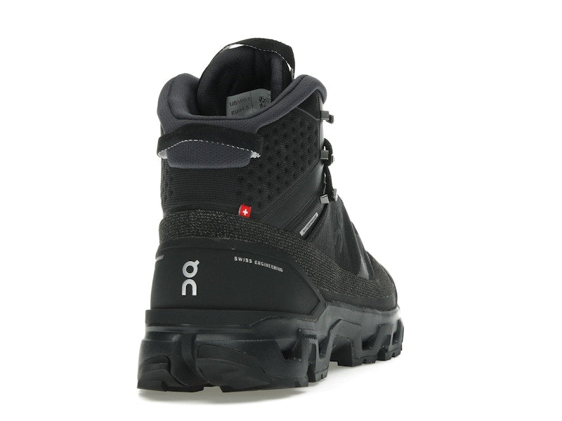On Running Cloudrock Trek Waterproof Black