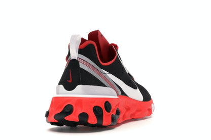 Nike React Element 55 Black White Red Orbit