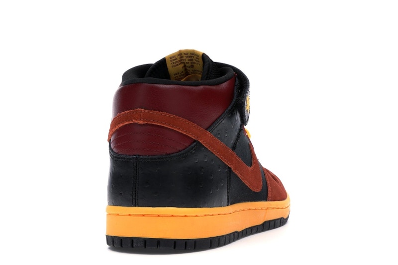 Nike SB Dunk Mid Ostrich Team Red