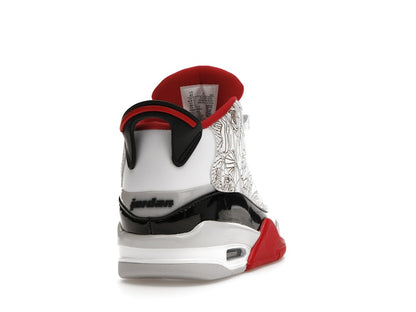 Jordan Dub Zero White Varsity Red (2022) (GS)