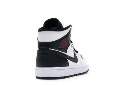 Jordan 1 Mid Reverse Black Toe (Women's)