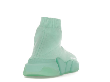 Balenciaga Speed 2.0 Recycled Transparent Sole Green