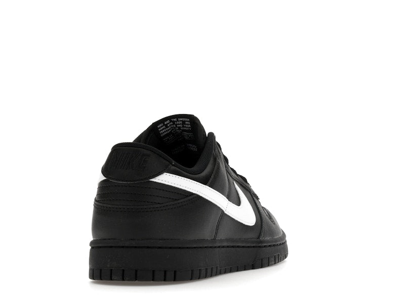 Nike Dunk Low Black White Swoosh