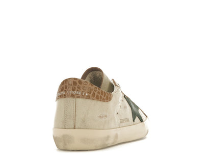 Golden Goose Super-Star Cream Green