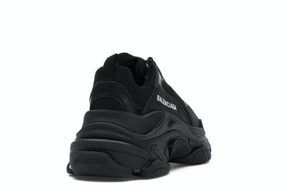 Balenciaga Triple S Triple Black (2018) Reissue Nondistressed (Women's)