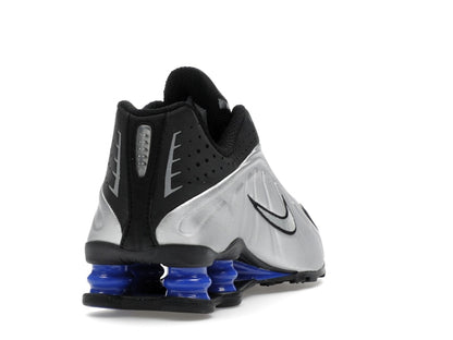 Nike Shox R4 Metallic Silver Black Racer Blue (Women's)