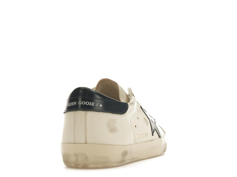 Golden Goose Super-Star Beige Night Blue