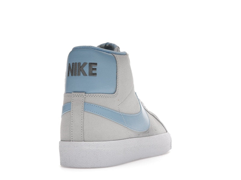 Nike SB Blazer Mid Soft Grey Baby Blue