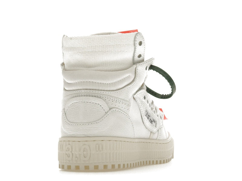 OFF-WHITE Off Court 3.0 Leather Canvas White White Orange (Women's)