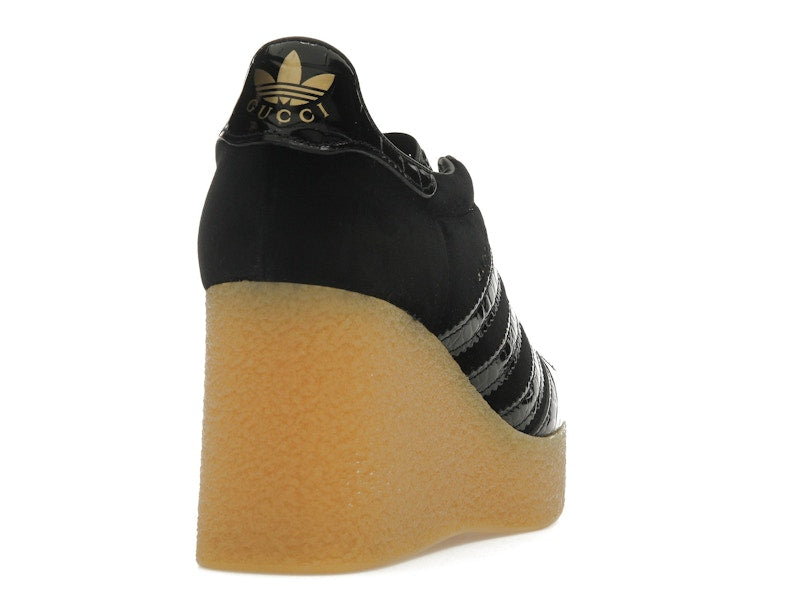 adidas x Gucci Gazelle Wedge Black Croc (Women's)