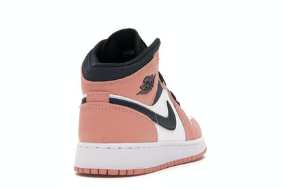 Jordan 1 Mid Pink Quartz (GS)