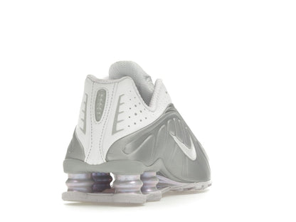 Nike Shox R4 White Metallic Platinum Barely Grape (Women's)