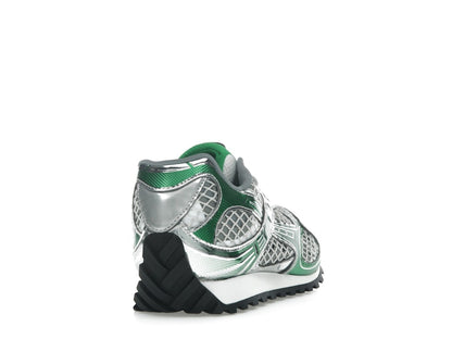 Bottega Veneta Orbit Silver Parakeet (Women's)