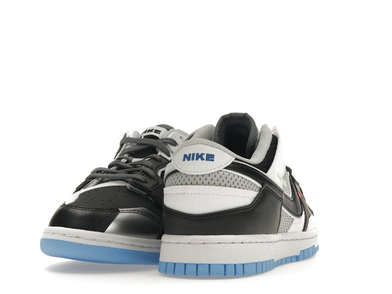 Nike Dunk Low Scrap Black Neutral Grey University Blue White