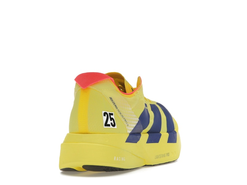 adidas Adizero Adios Pro 4 Yellow Navy