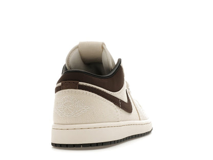 Jordan 1 Low Premium Pale Ivory Off Noir Baroque Brown