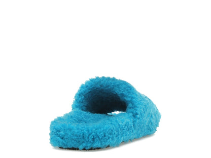 Balenciaga Furry Slide Sky Blue