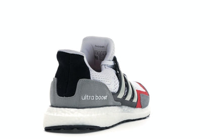 adidas Ultra Boost S&L White Grey Scarlet