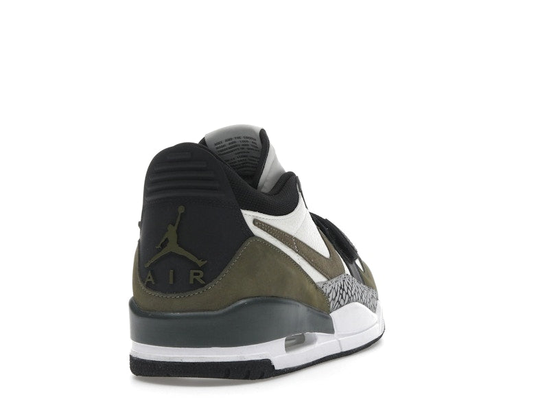 Jordan Legacy 312 Low Sail Black Medium Olive