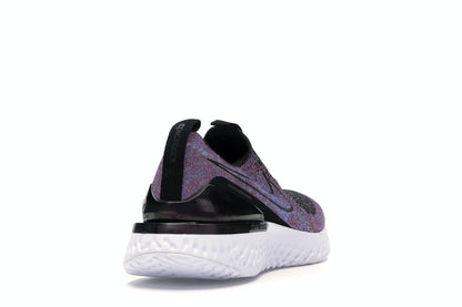 Nike Epic Phantom React Flyknit Black University Red Hyper Jade (Women's)