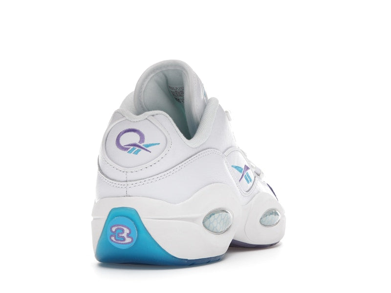 Reebok Question Low Radiant Aqua Hyper Purple